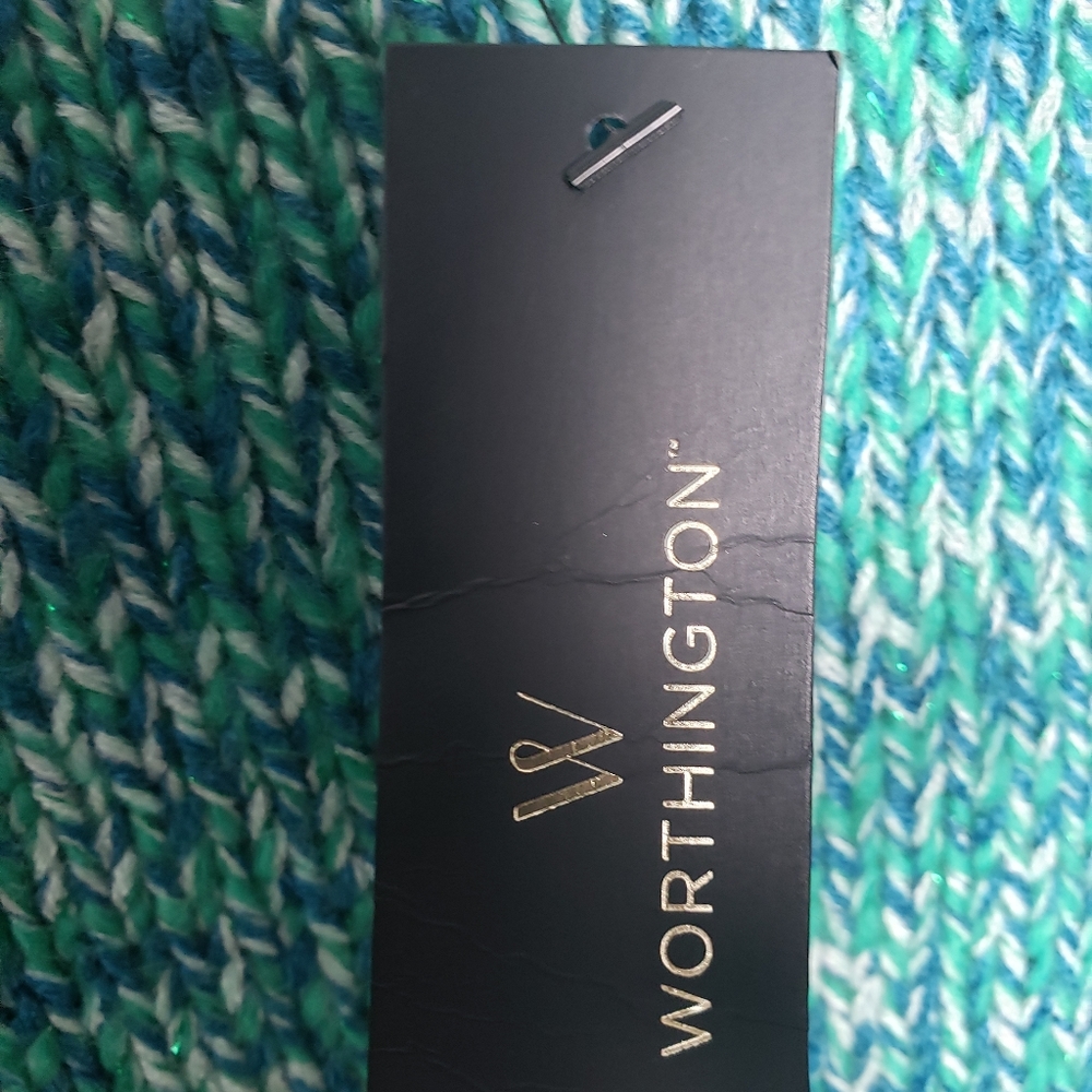 Worthington Knit Short Sleeve Sweater - Picture 5 of 9
